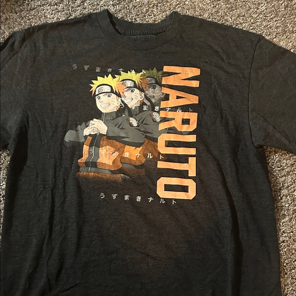 Naruto Character Tee - Black